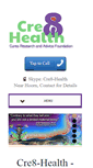 Mobile Screenshot of cre8-health.com